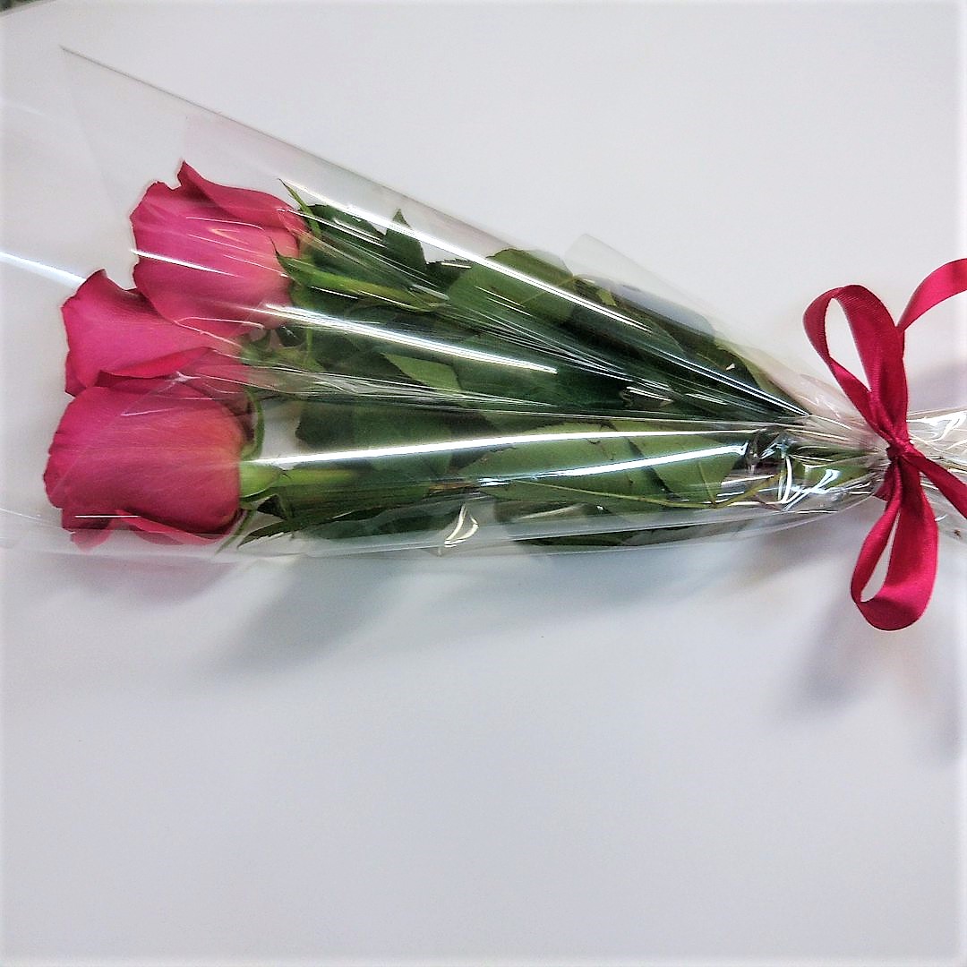 Купить букет из 3 роз недорого - Букеты для корпоративных клиентов -  Торговый дом Орхидея