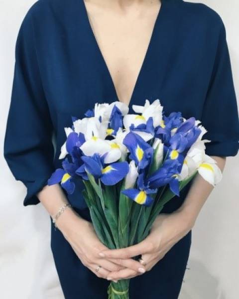 Букет из ирисов