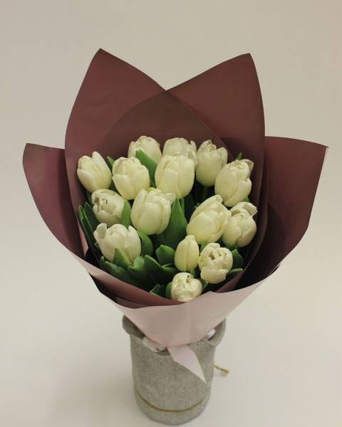 Акция 15 тюльпанов