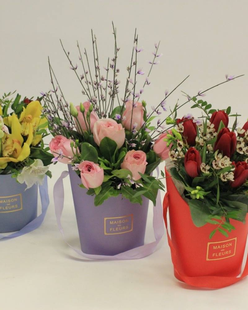 Коробки подарочные для цветов и подарков купить в интернет магазине «Идеал»